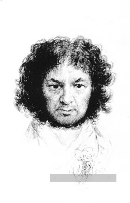 Autoportrait Romantique moderne Francisco Goya Peintures à l'huile